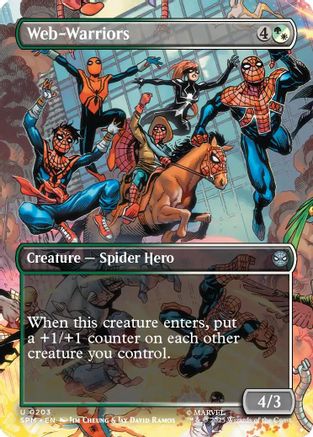 Web-Warriors (Borderless) (SPM-203) - uncommon