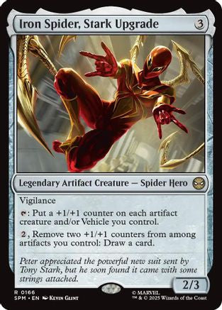 Iron Spider, Stark Upgrade (SPM-166) - rare - Foil