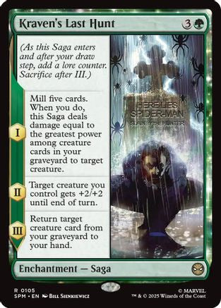 Kraven's Last Hunt (SPM-105) - rare