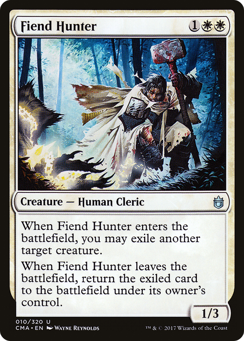 Fiend Hunter (CMA-010) - uncommon