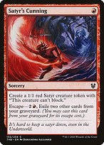 Satyr's Cunning (THB-152) - common - Foil
