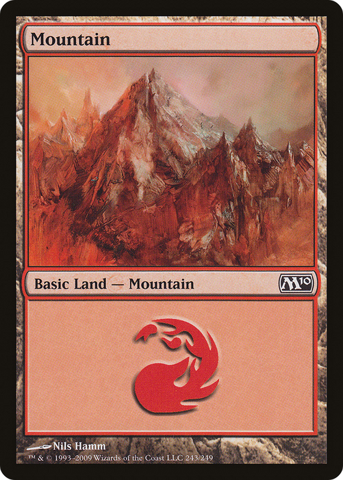Mountain (M10-243) - common - Foil