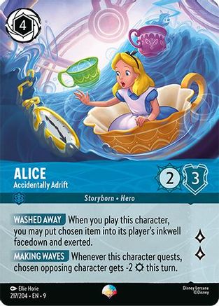 Alice - Accidentally Adrift (Epic) (217/204) - F - Epic - Holofoil