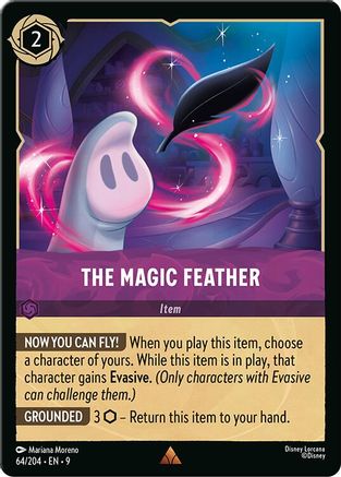 The Magic Feather (64/204) - F - Rare - Cold Foil