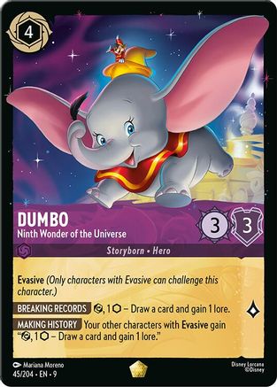 Dumbo - Ninth Wonder of the Universe (45/204) - F - Legendary - Cold Foil