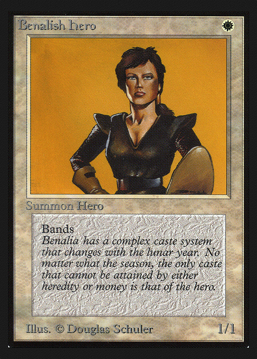 Benalish Hero (CED-004) - common