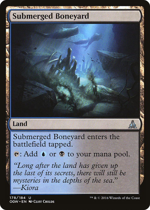 Submerged Boneyard (OGW-178) - uncommon