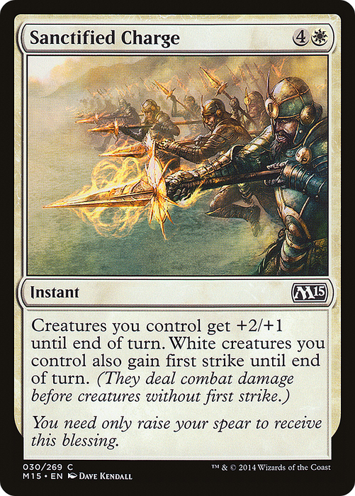 Sanctified Charge (M15-030) - common - Foil