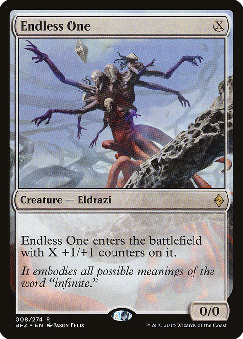 Endless One (BFZ-008) - rare - Foil