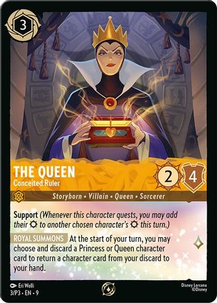 The Queen - Conceited Ruler (3/P3) - DLPC - Promo - Cold Foil