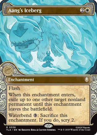 Aang's Iceberg (Showcase) (TLA-336) - rare
