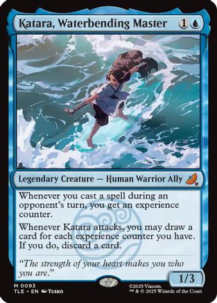 Katara, Waterbending Master (TLE-093) - mythic