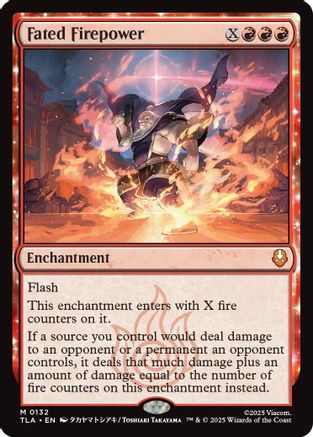 Fated Firepower (TLA-132) - mythic - Foil