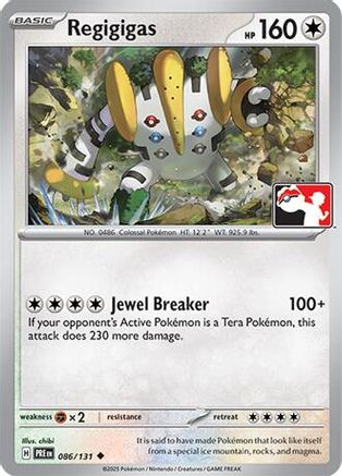 Regigigas (086/131) - PPSC  - Uncommon