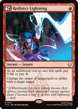 Redirect Lightning (TLA-151) - rare - Foil