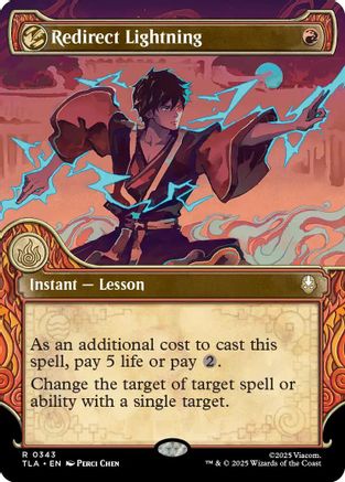 Redirect Lightning (Showcase) (TLA-343) - rare