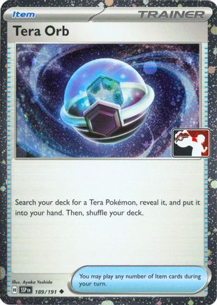 Tera Orb (189/191) - PPSC  - Uncommon - Holofoil