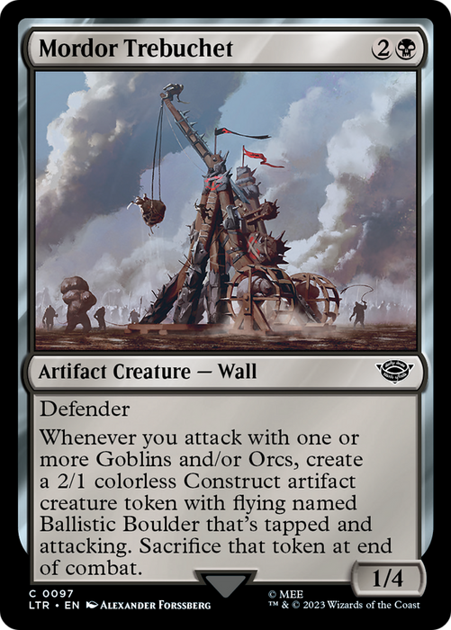 Mordor Trebuchet (LTR-097) - common - Foil