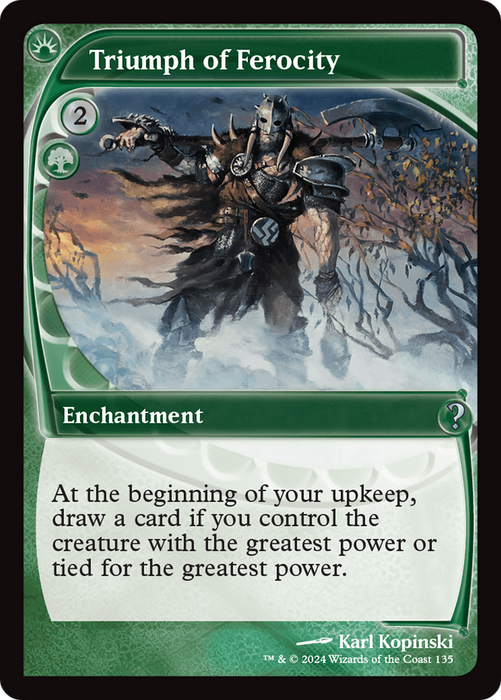 Triumph of Ferocity (MB2-135) - uncommon