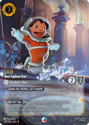 Lilo - Best Explorer Ever (Enchanted) (238/204) - F - Enchanted - Holofoil