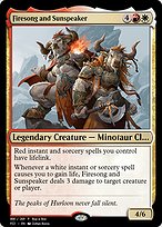 Firesong and Sunspeaker (PZ2-68076) - rare - Foil