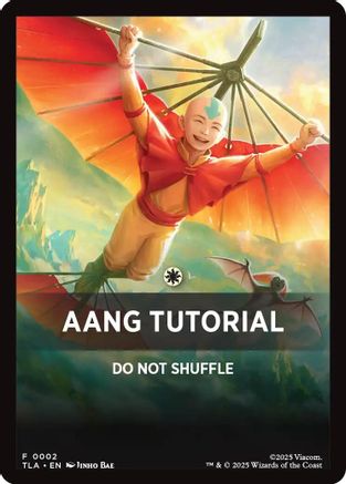 Aang Tutorial Theme Card (TLA-002) - token