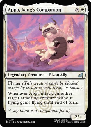 Appa, Aang's Companion (TLE-214) - uncommon - Foil