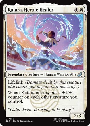 Katara, Heroic Healer (TLE-215) - uncommon - Foil