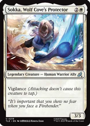 Sokka, Wolf Cove's Protector (TLE-219) - uncommon - Foil