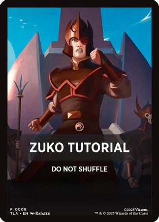 Zuko Tutorial Theme Card (TLE-008) - token