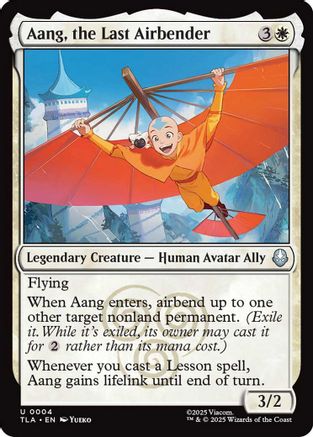 Aang, the Last Airbender (TLA-004) - uncommon - Foil