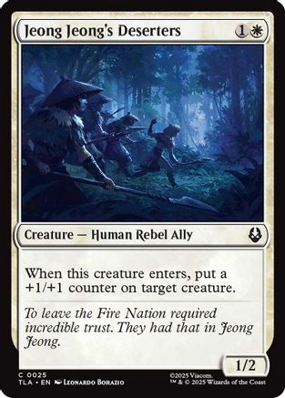 Jeong Jeong's Deserters (TLA-025) - common - Foil
