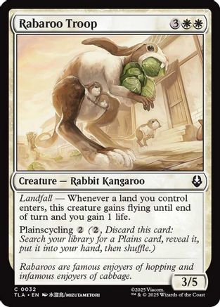 Rabaroo Troop (TLA-032) - common
