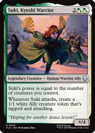 Suki, Kyoshi Warrior (TLA-243) - uncommon