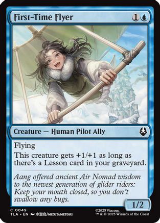 First-Time Flyer (TLA-049) - common - Foil