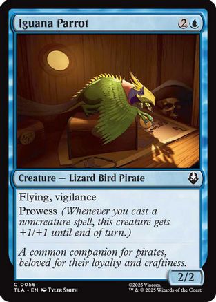 Iguana Parrot (TLA-056) - common