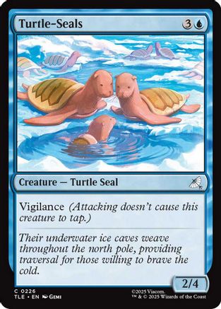Turtle-Seals (TLE-226) - common - Foil
