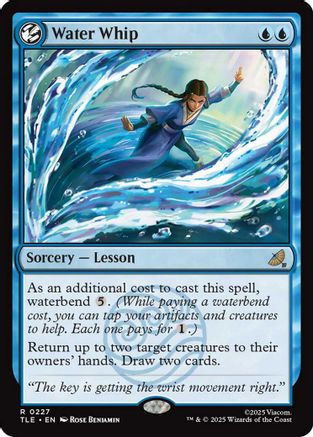 Water Whip (TLE-227) - rare - Foil