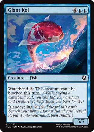 Giant Koi (TLA-053) - common
