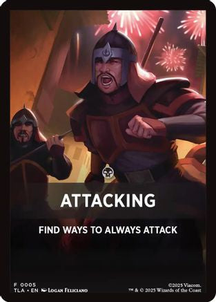 Attacked Theme Card (TLA-005) - token