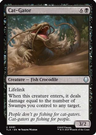 Cat-Gator (TLA-091) - uncommon
