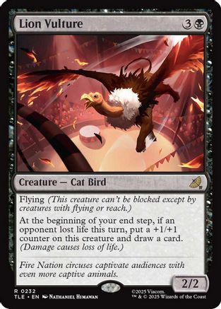 Lion Vulture (TLE-232) - rare - Foil