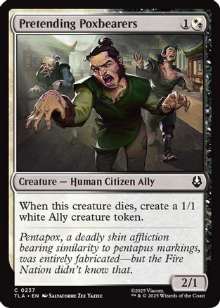 Pretending Poxbearers (TLA-237) - common - Foil