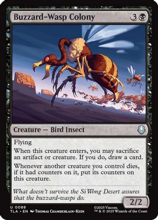 Buzzard-Wasp Colony (TLA-088) - uncommon