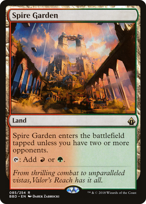 Spire Garden (BBD-085) - rare - Foil