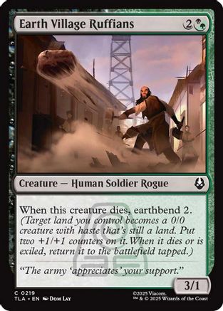 Earth Village Ruffians (TLA-219) - common
