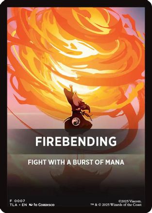 Firebending Theme Card (TLA-007) - token