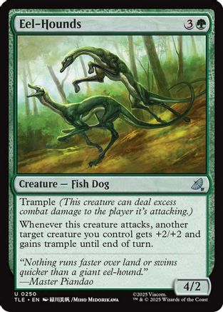 Eel-Hounds (TLE-250) - uncommon - Foil