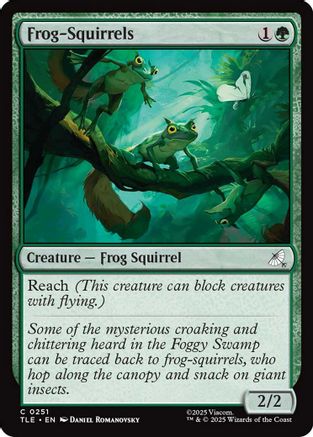 Frog-Squirrels (TLE-251) - common - Foil