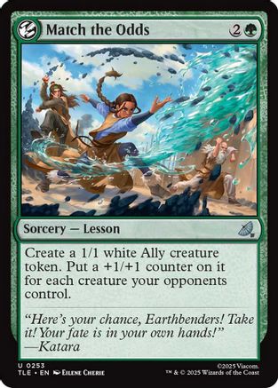 Match the Odds (TLE-253) - uncommon - Foil